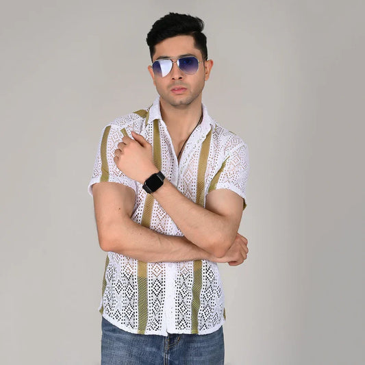 Men's Stylish Half Sleeve Shirt Combo – (Pack of 3), UHSS-02, UHSS-05, UHSS-137