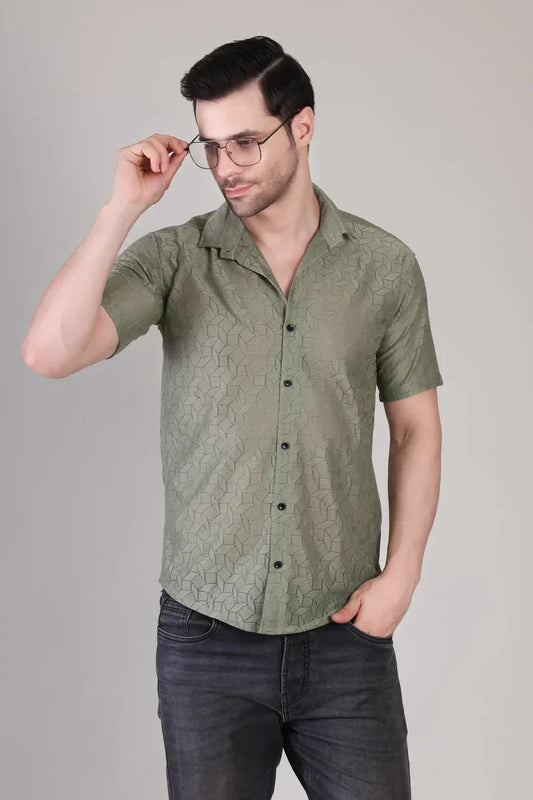 Men's Stylish Half Sleeve Shirt Combo – (Pack of 3), UHSS-152, UHSS-151, UHSS-153